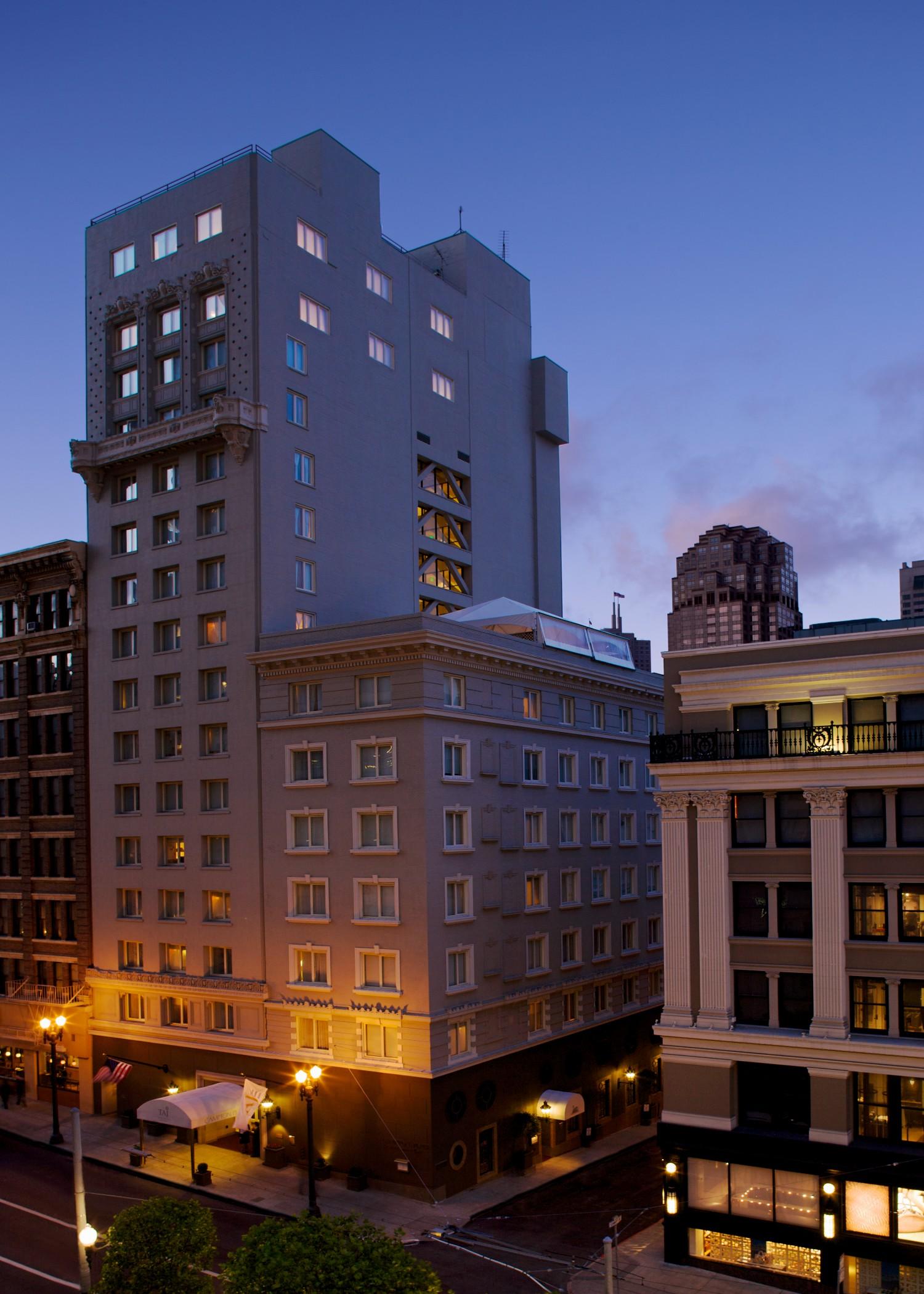 ホテル タージ キャンプトン プレイス サンフランシスコ エクステリア 写真